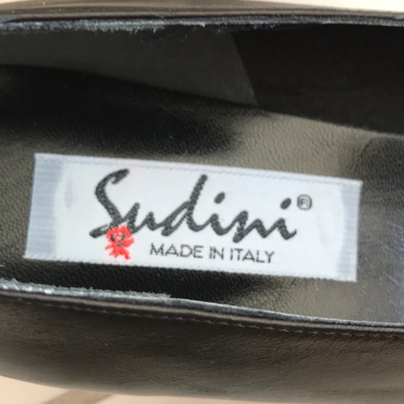 🌟PRICE DROP⭐️SUDINI Black leather shoes - Picture 3 of 6